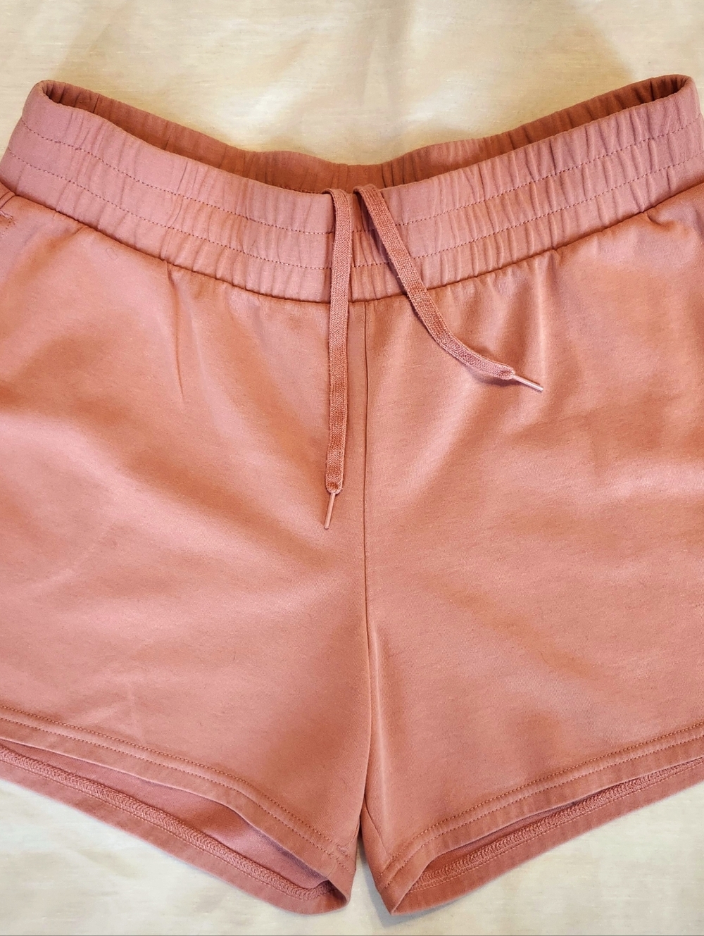 Women's Pink Puma Drawstring Active Shorts